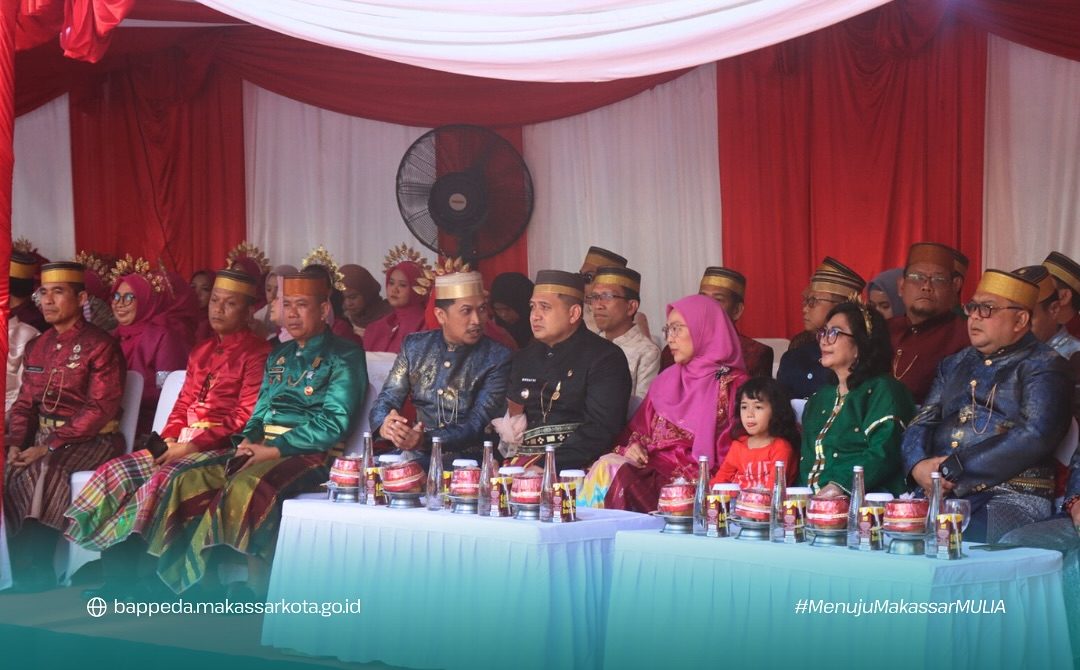 Kepala Bappeda Makassar Hadiri  Festival Bulan Budaya Kota Makassar