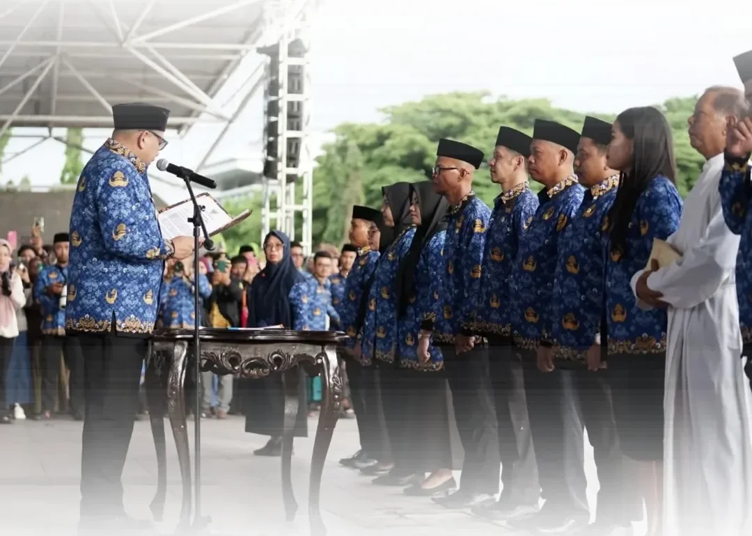 Camat Tallo Hadiri Pelantikan 6.936 ASN PPPK Pemkot Makassar