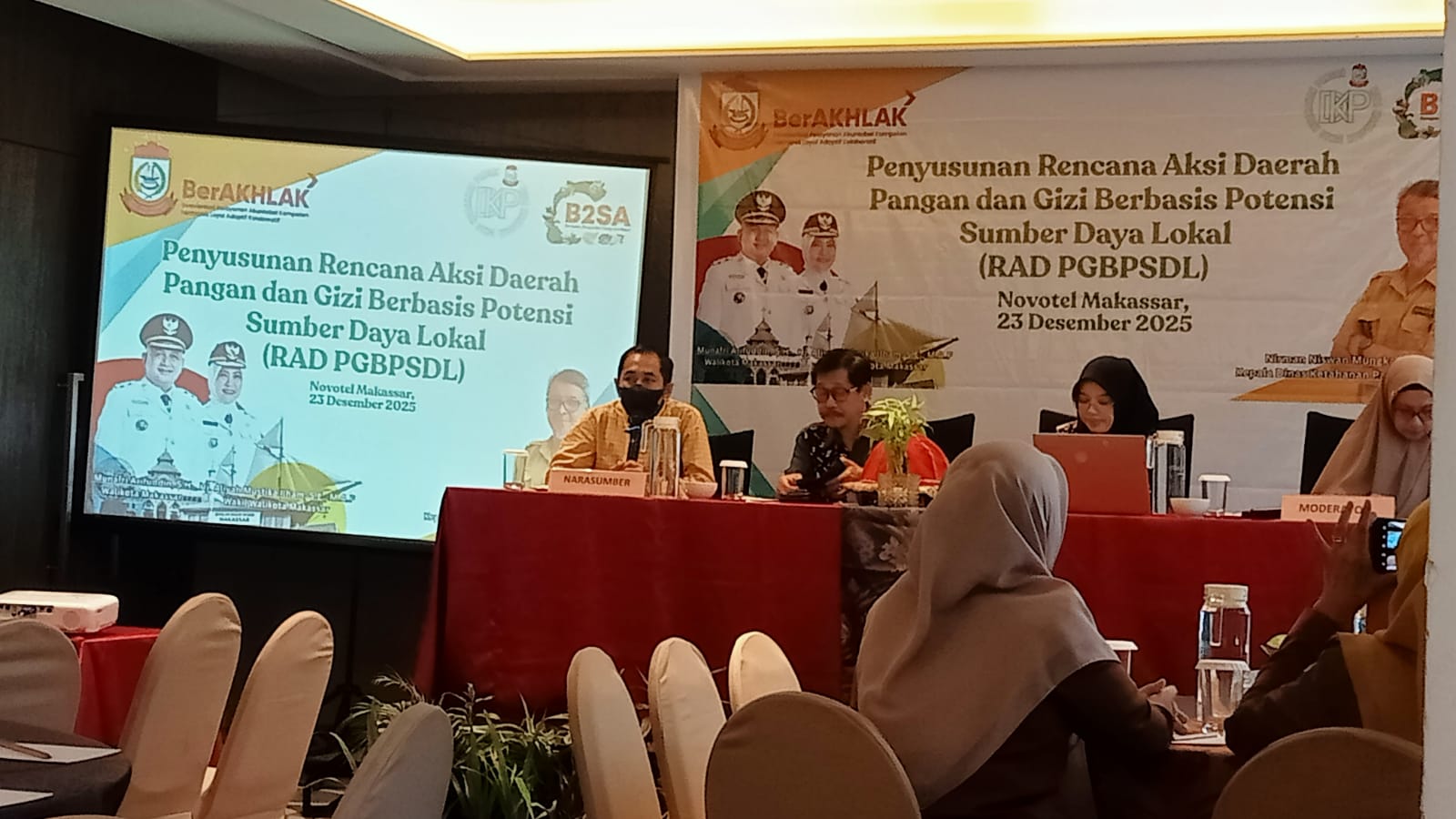 Kesra Tallo Hadiri Kegiatan Pemaparan Laporan Akhir RAD PGBPSDL