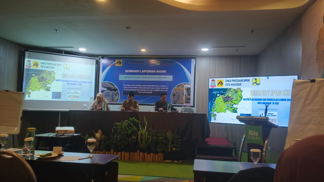 Kecamatan Tallo Hadiri Seminar Akhir Master Plan Drainase dan PSDA Makassar